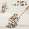 Source factory wholesale baby strollers, multi-functional foldable and reclining aluminum alloy shock-absorbing baby strollers Specification image